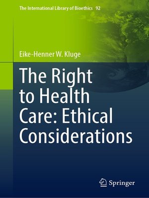 cover image of The Right to Health Care
